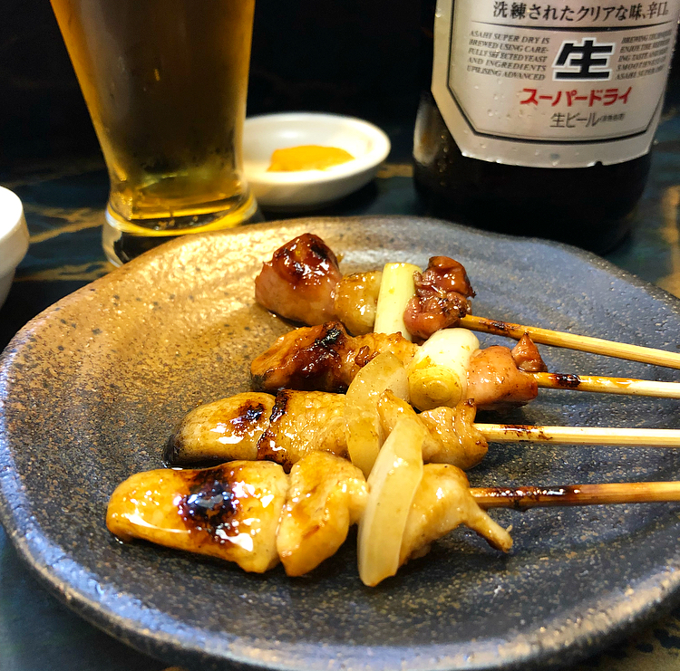 新梅田食道街の合鴨焼き鳥 とり平 総本店 グッチジャパンの京都最新グルメ